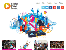 Tablet Screenshot of bristolplaysmusic.org